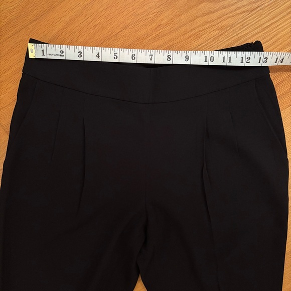 NWOT black crepe Judith & Charles pants - Picture 9 of 11